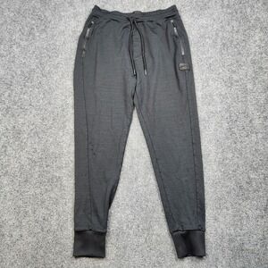 Mons Royale Merinor Pants Mens Small Black Base Layer‎ Thermal Zip Pocket